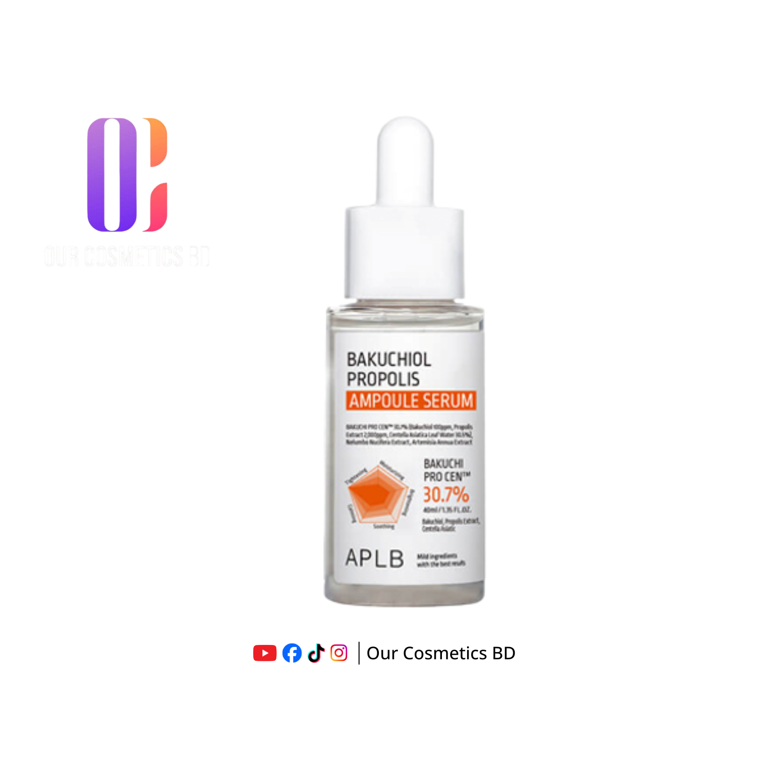 APLB Bakuchiol Propolis Ampoule Serum 40ml