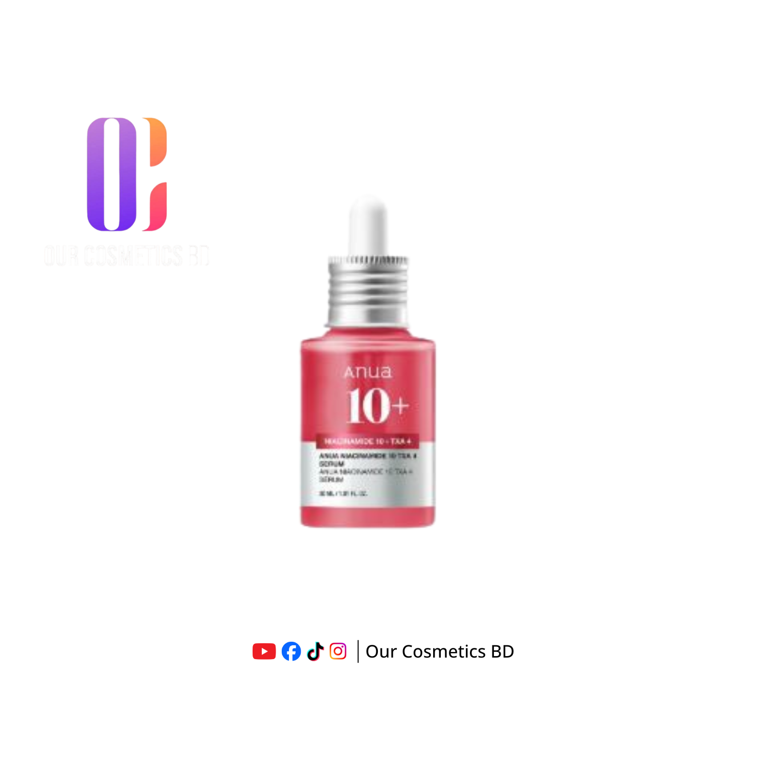 Anua Niacinamide 10% + TXA 4% Dark Spot Correcting Serum 10ml