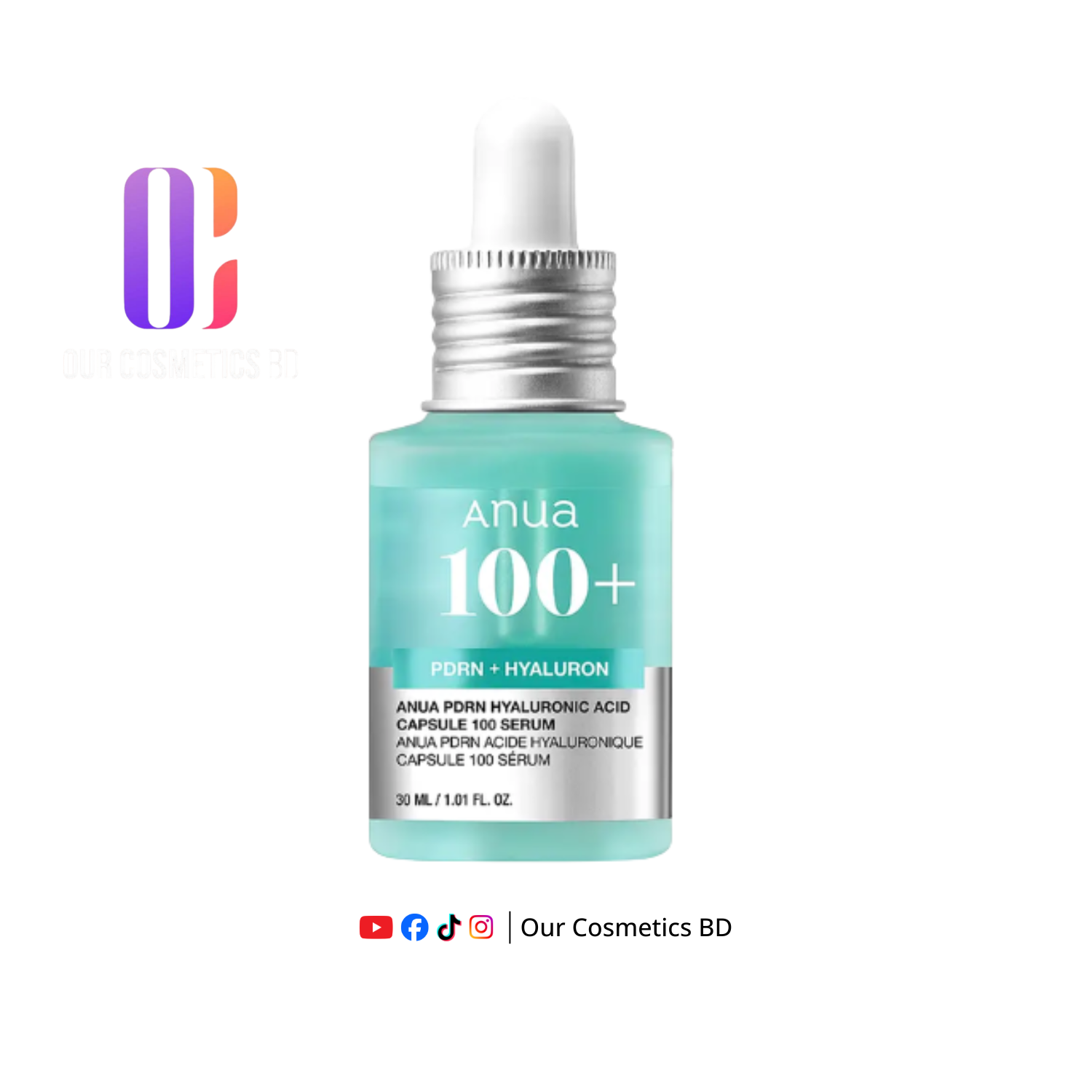 Anua PDRN Hyaluronic Acid Capsule 100 Serum 30ml