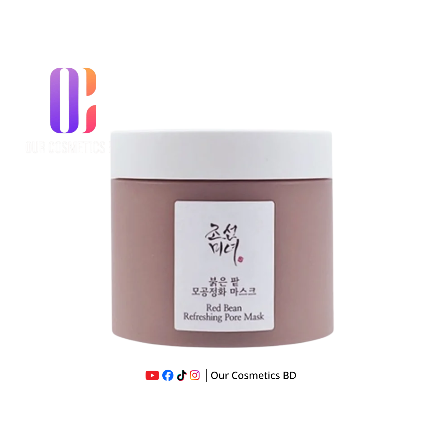 BEAUTY OF JOSEON RED BEAN REFRESHING PORE MASK 140ML