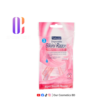 Beauty Formulas Disposable Bikini Razors-3Pieces