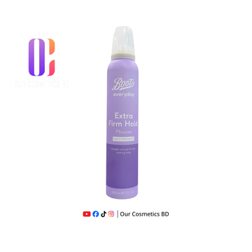 Boots Everyday Extra Firm Hold Mousse 200ml