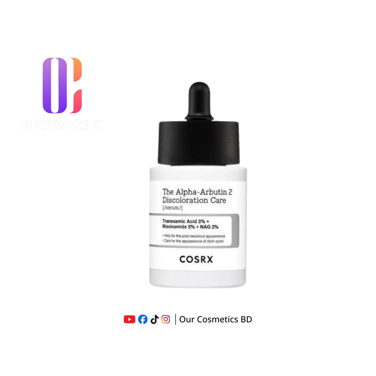COSRX The Alpha Arbutin 2 Discoloration Care Serum 50ml