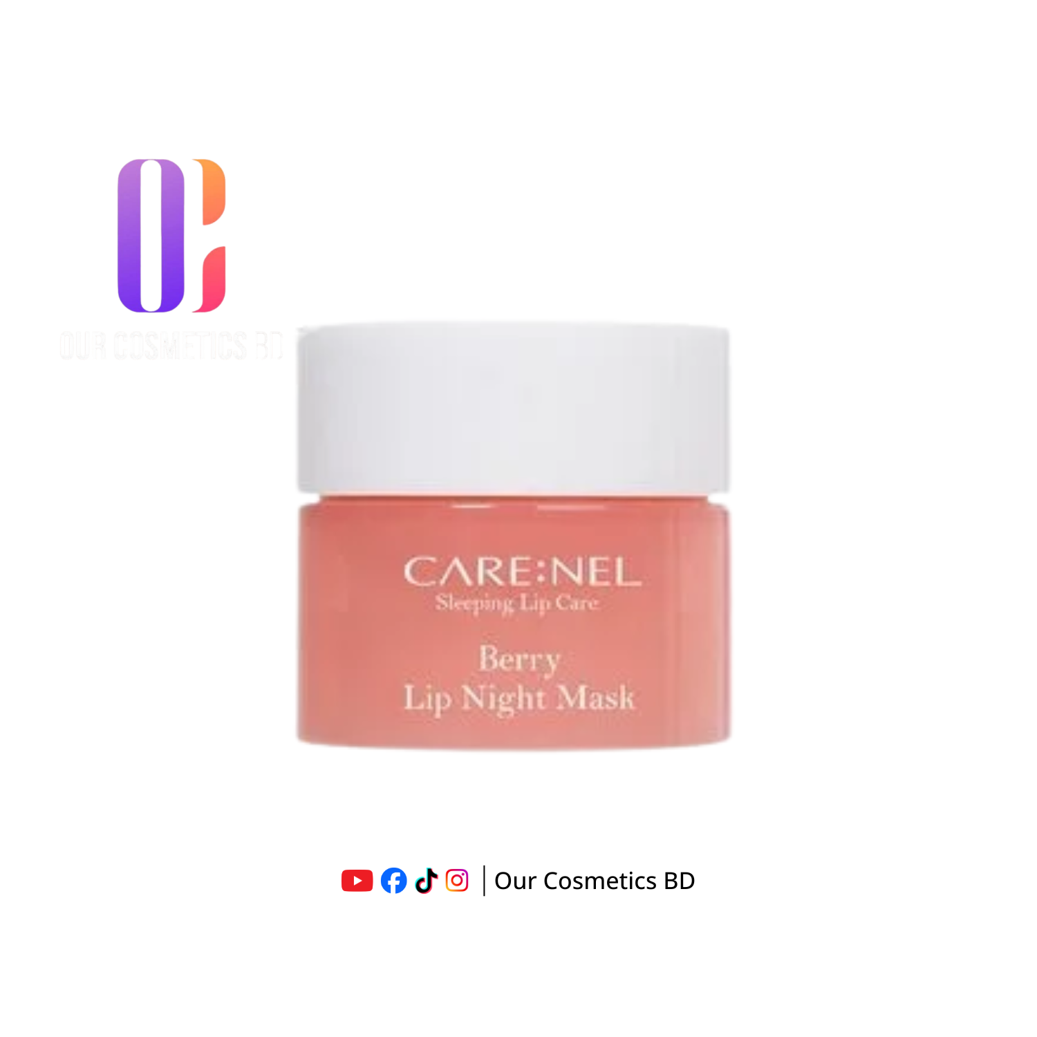 Care:Nel Lip Night Mask 5g Berry