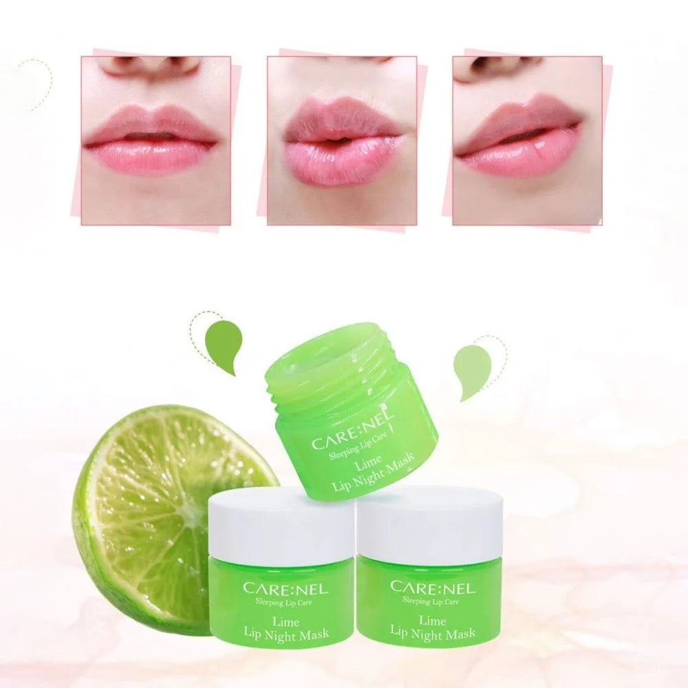 Care:Nel Lip Night Mask 5g Lime