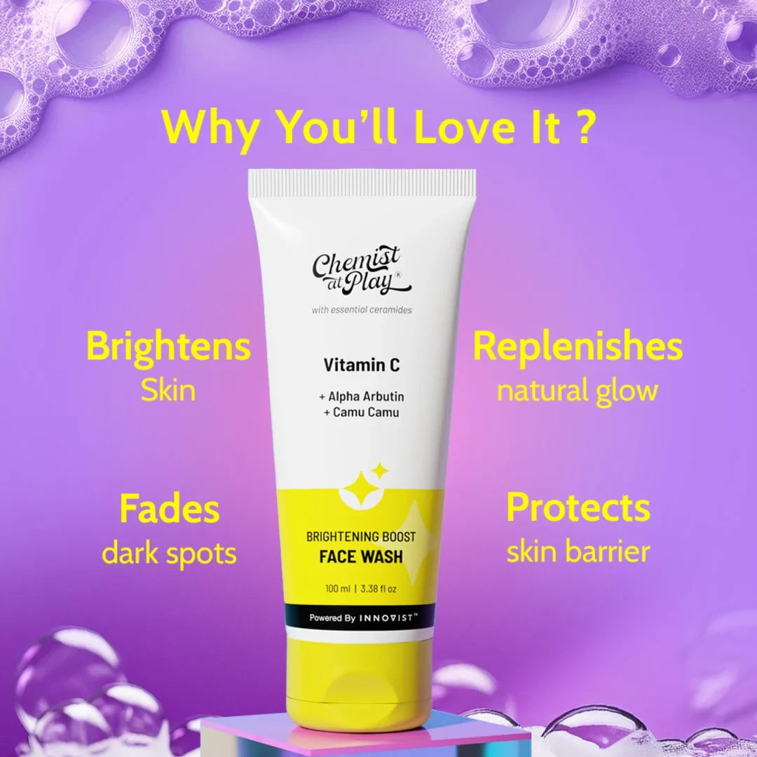 Chemist at Play Vitamin C Brightening Boost Face Wash 100ml