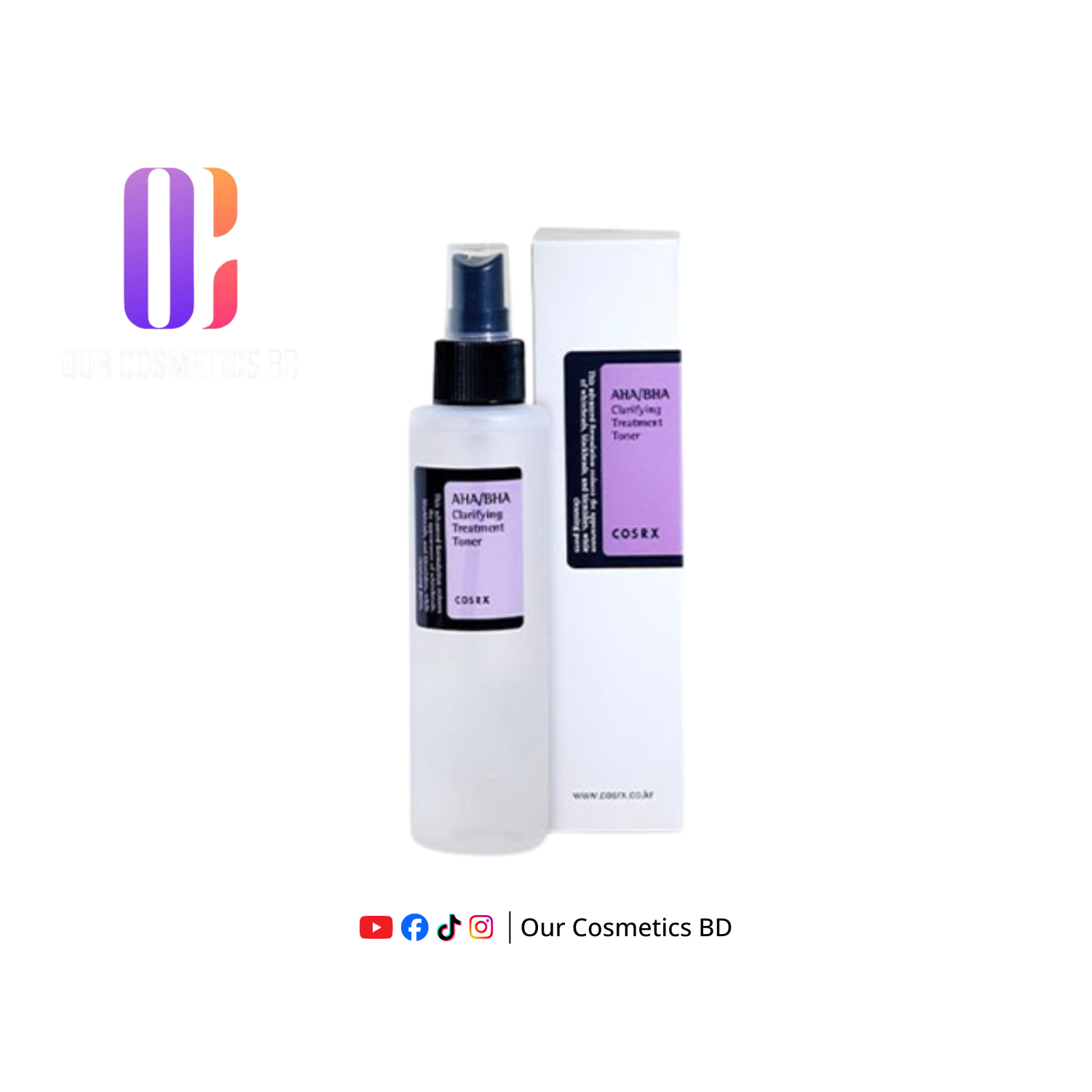 Cosrx AHA/BHA Clarifying Treatment Toner 150ml