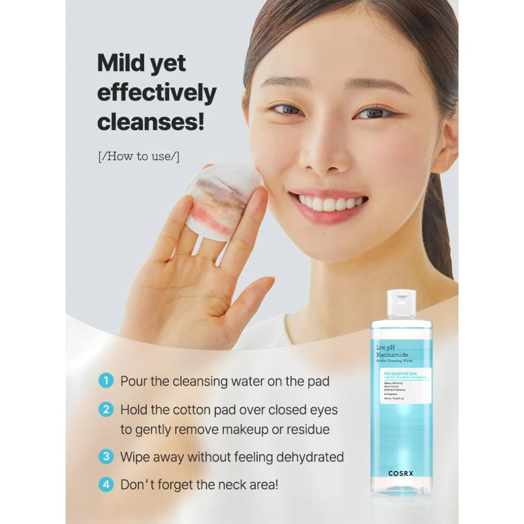 Cosrx Low pH Niacinamide Micellar Cleansing Water 100ml