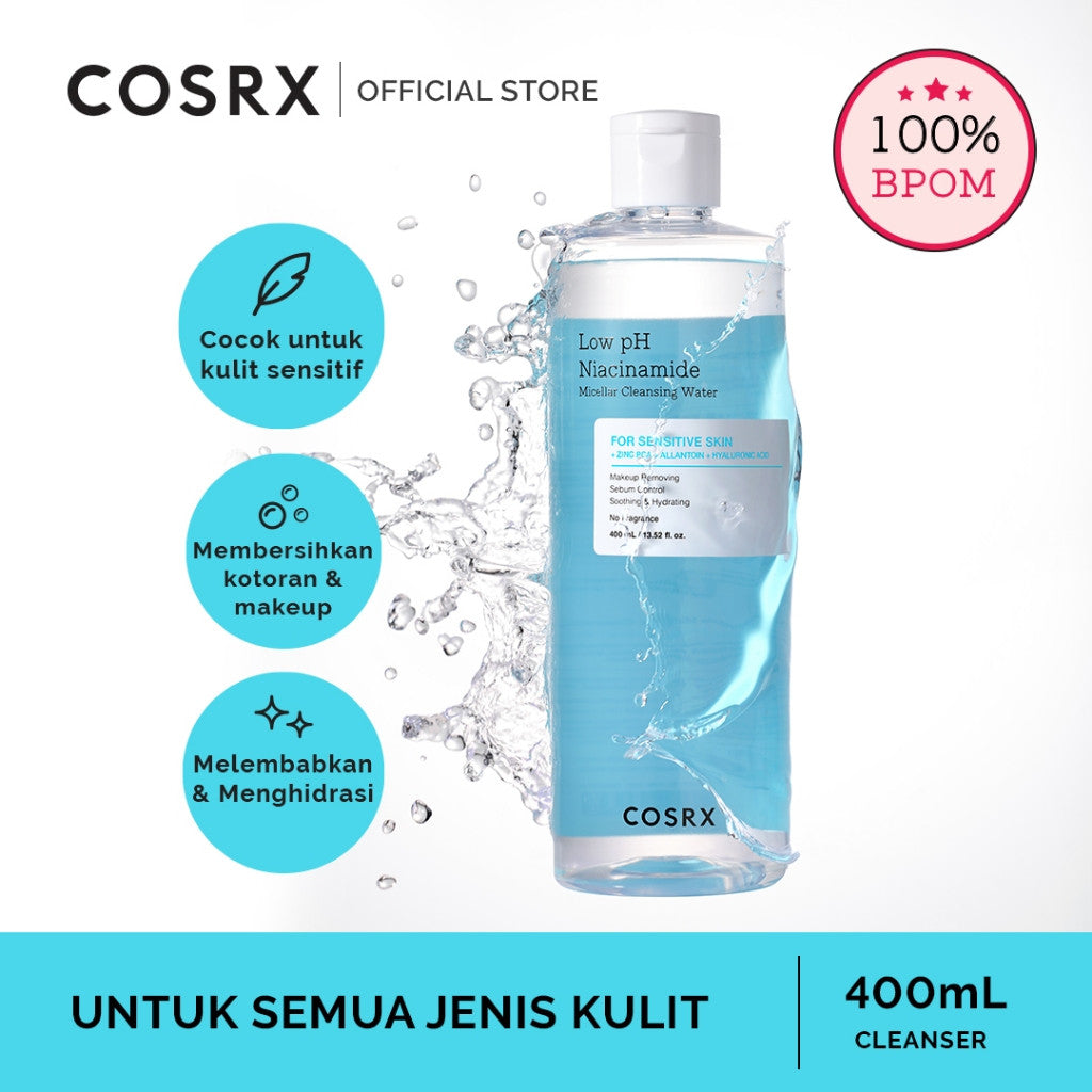 Cosrx Low pH Niacinamide Micellar Cleansing Water 100ml