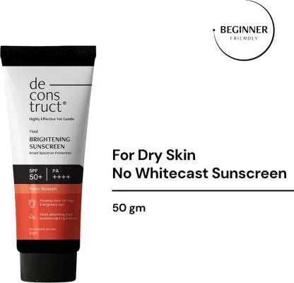 Deconstruct Fluid Brightening Sunscreen with spf 50+ 50gm
