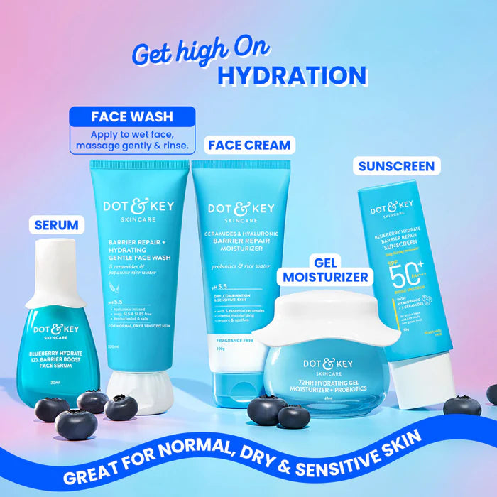 Dot & Key Barrier Repair Gentle Hydrating Face Wash 100 ML