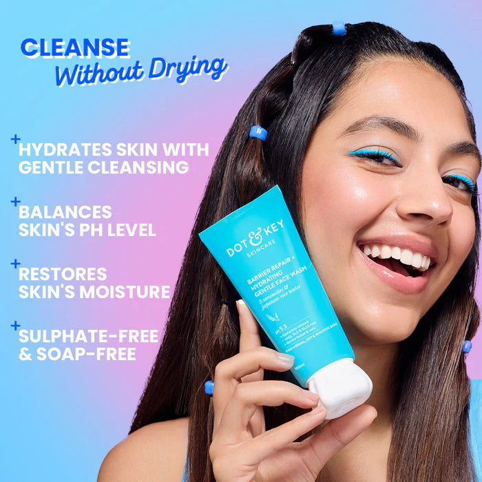 Dot & Key Barrier Repair Gentle Hydrating Face Wash 100 ML