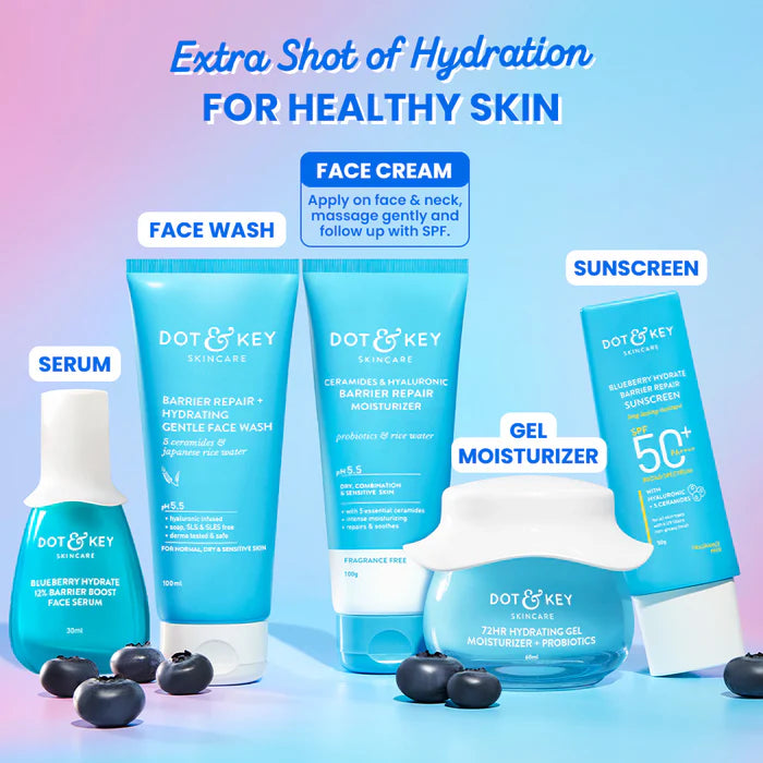 Dot & Key Barrier Repair Moisturizer (Hyaluronic + Ceramides) 100gm