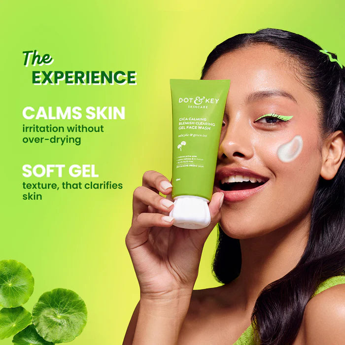 Dot & Key Cica + Salicylic Acid Face Wash for Oily Skin 100 ML