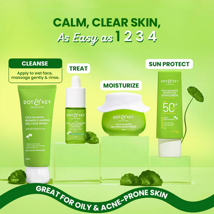 Dot & Key Cica + Salicylic Acid Face Wash for Oily Skin 100 ML