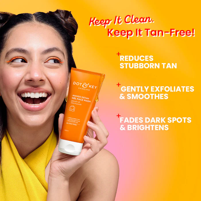 Dot & Key Mango Detan Gel Face Wash 100 ML