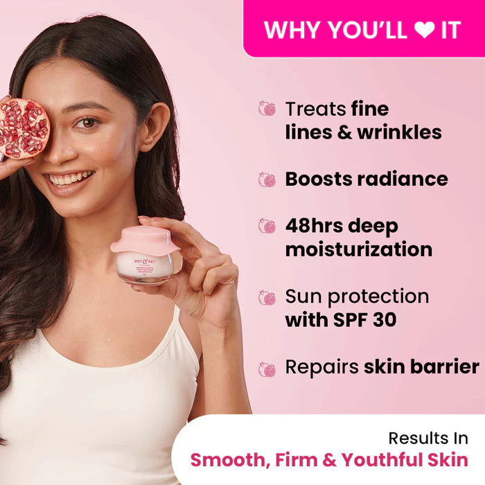 Dot & Key Pomegranate + Multi-Peptide Anti Ageing Moisturizer SPF 30 60 ML