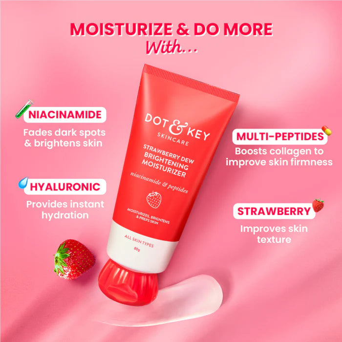 Dot & Key Strawberry + Niacinamide Moisturizer 80gm