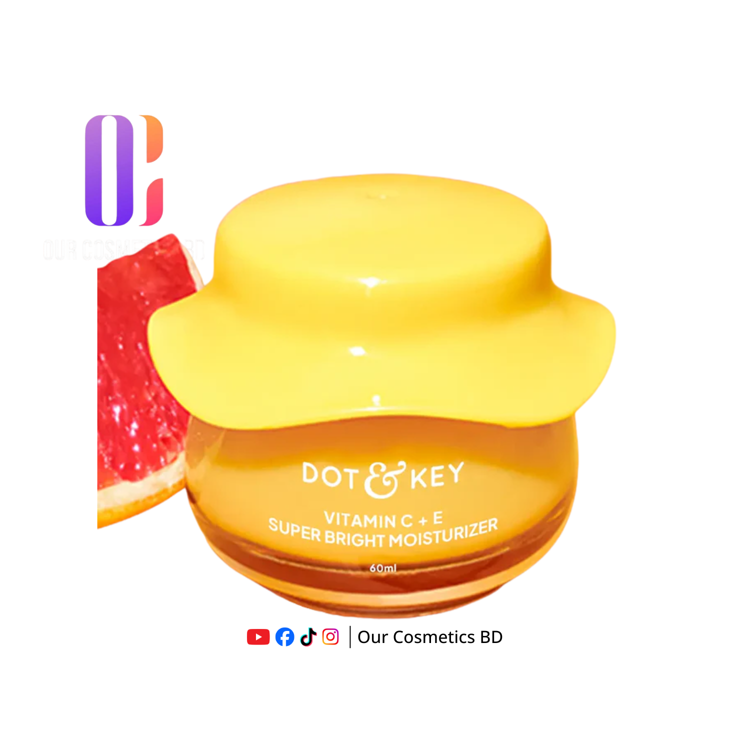 Dot & Key Vitamin C + E Moisturizer for Glowing Skin 60 ML
