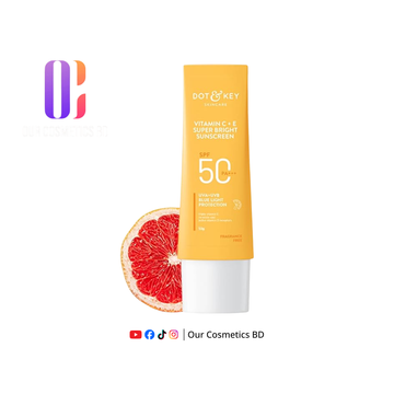 Dot & Key Vitamin C + E Sunscreen, SPF 50+ PA++++ 80g