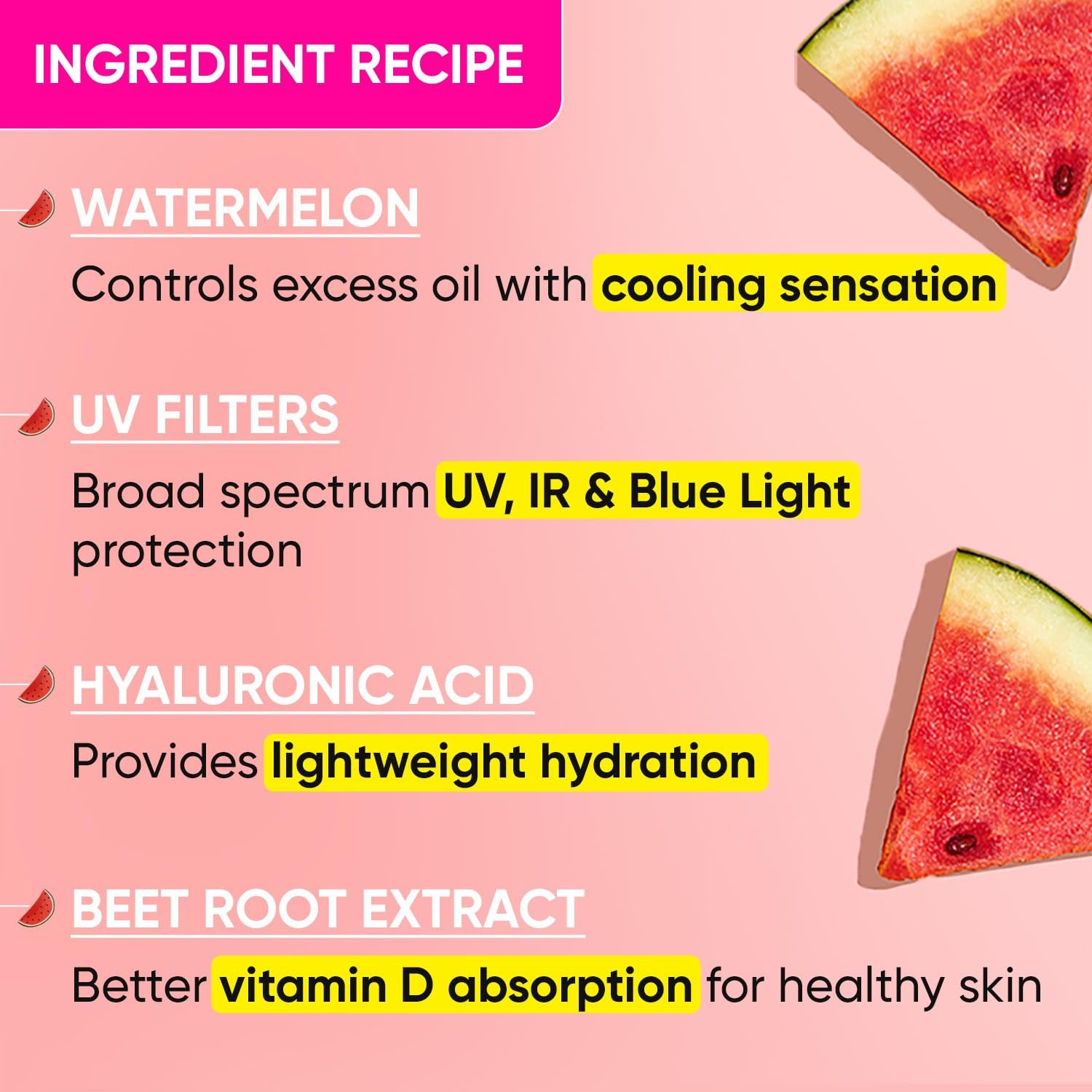 Dot & Key Watermelon Cooling Sunscreen SPF 50+ PA++++80gm