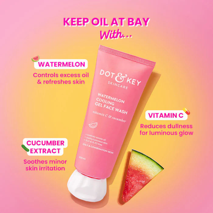 Dot & Key Watermelon Gel Face Wash 100 ML