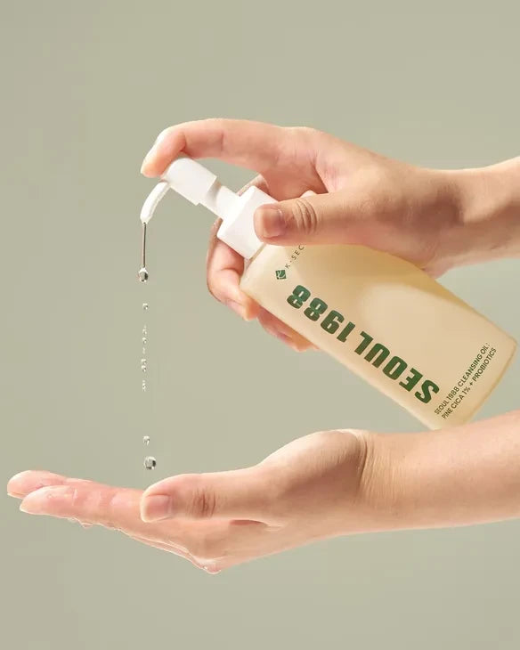 K-SECRET-SEOUL 1988 Cleansing Oil:Pine Cica 1% + Probiotics 200ml