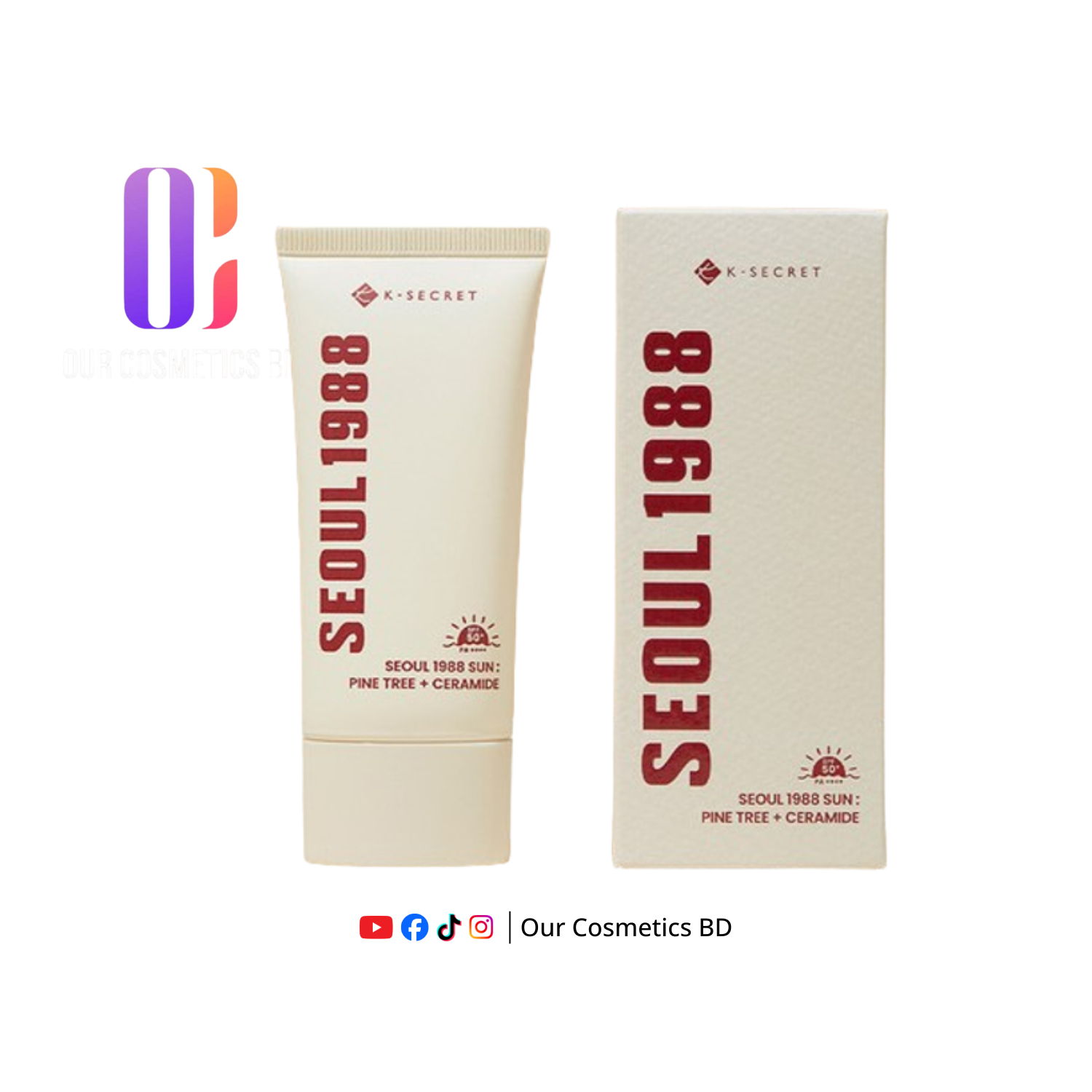 K-SECRET-SEOUL 1988 Sun:Pine Tree + Ceramide 50ml