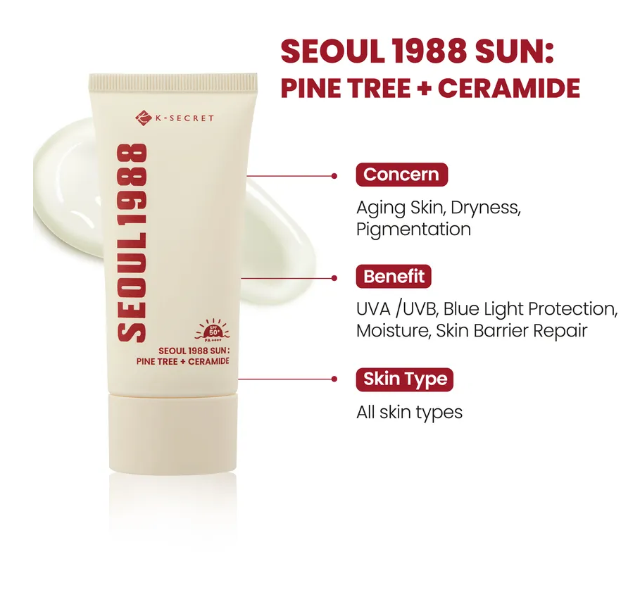 K-SECRET-SEOUL 1988 Sun:Pine Tree + Ceramide 50ml