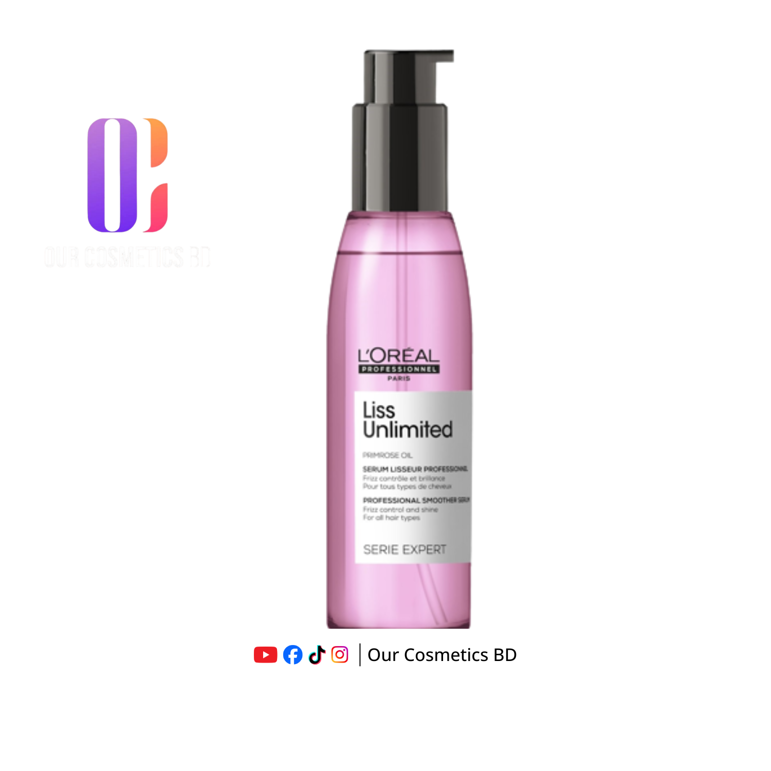 Loreal Paris Liss Unlimited Primrose Oil 125ml