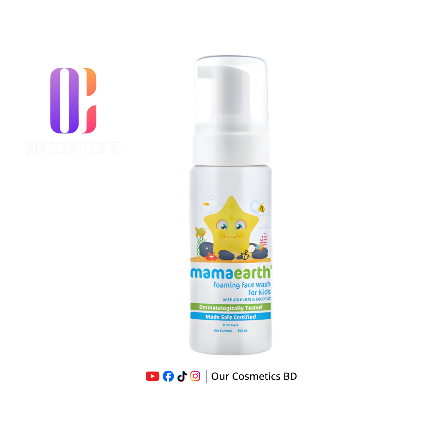 Mamaearth Foaming Face Wash For Kids 150ml
