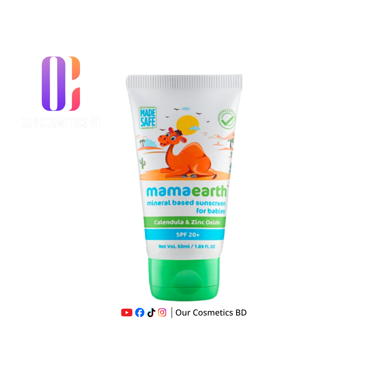 Mamaearth Mineral Based Sunscreen 50ml