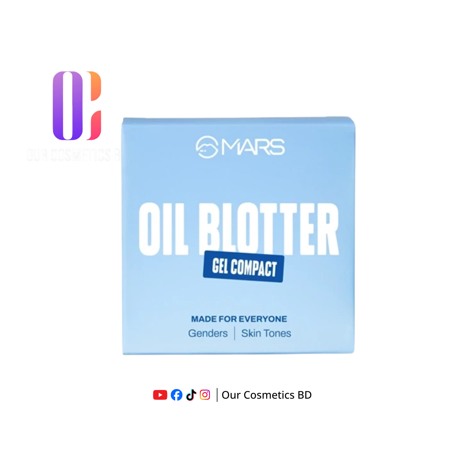 Mars Oil Blotter Gel Compact-5g