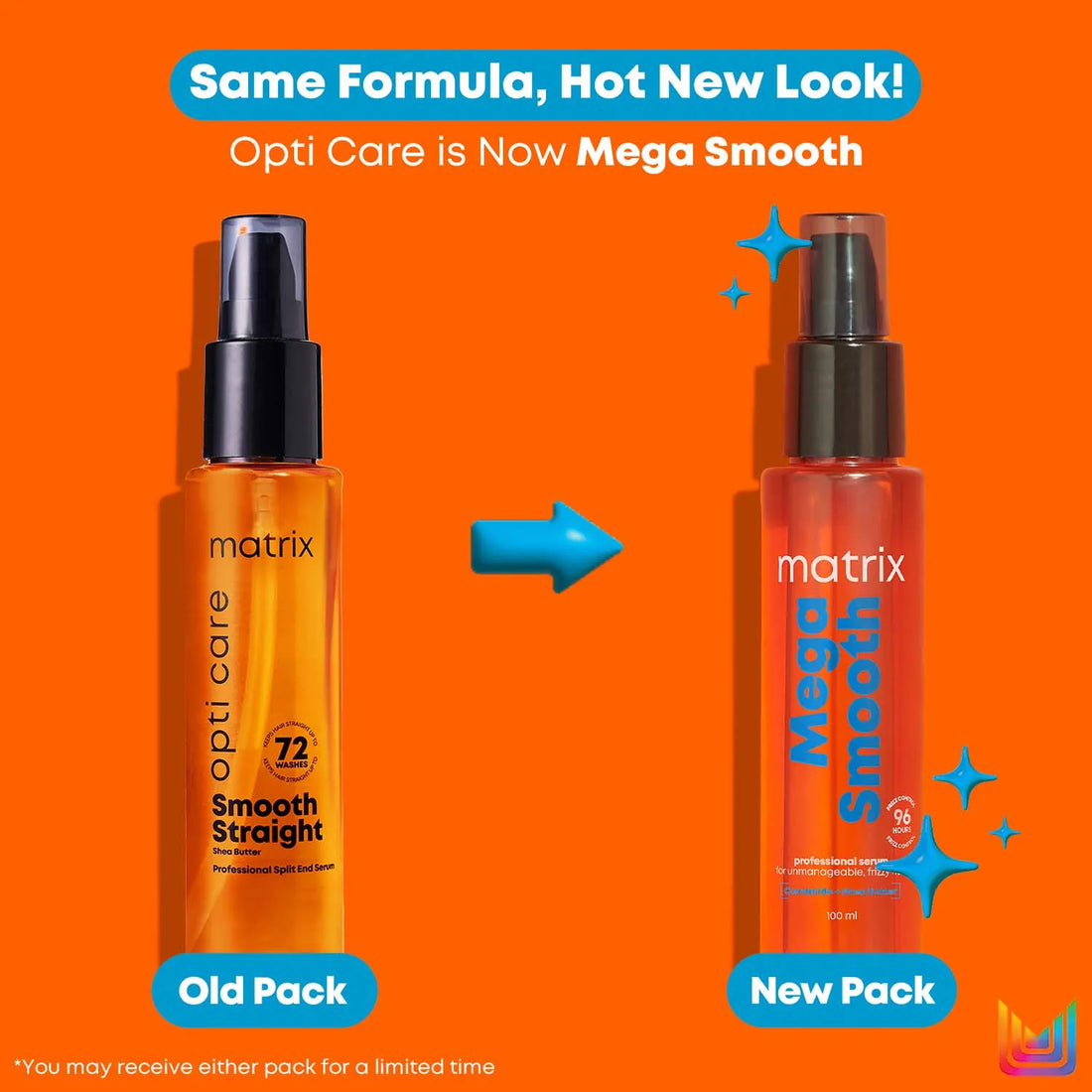 Matrix Mega Smooth Straight Shea Butter Split & Serum 100ml