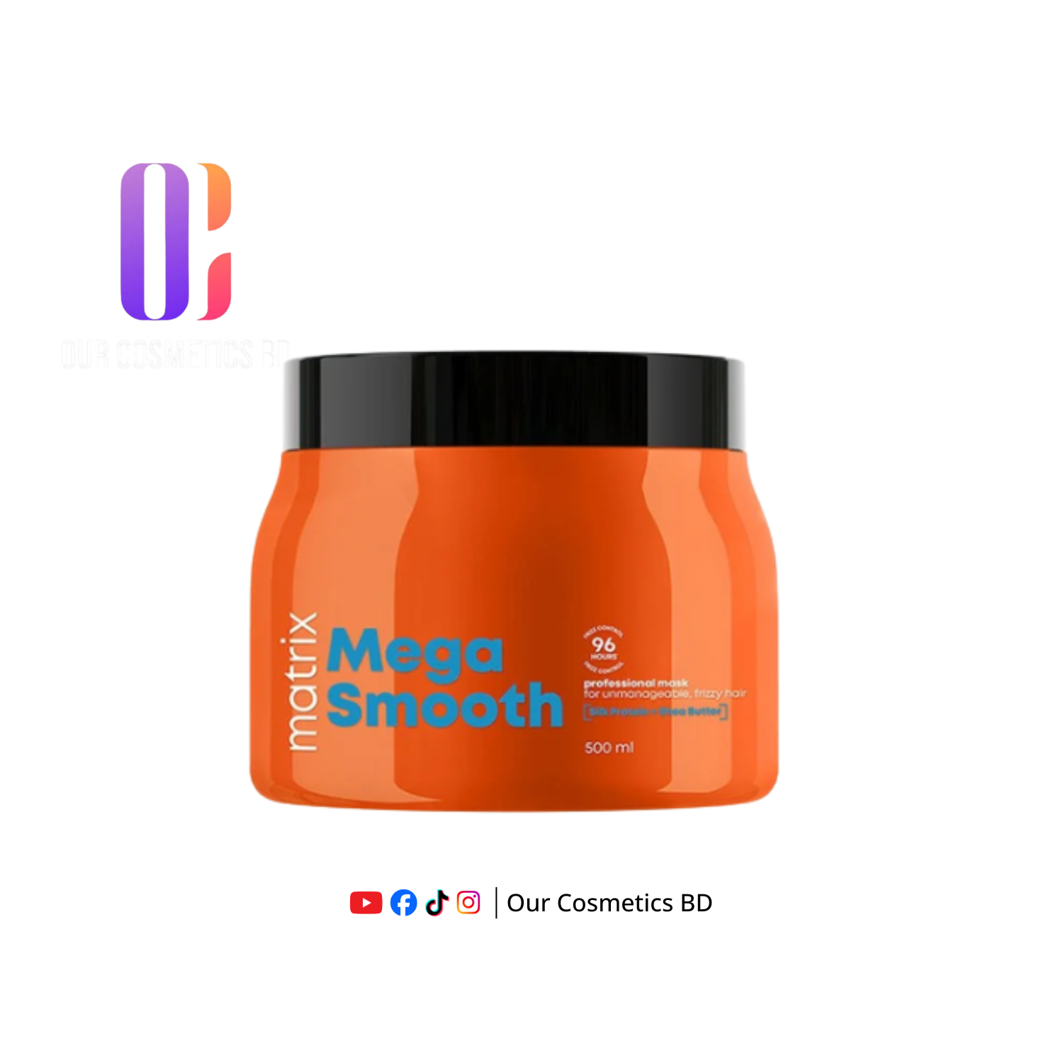 Matrix Smooth Straight Shea Butter Professional Ultra Smoothing Hair Mask 490g
