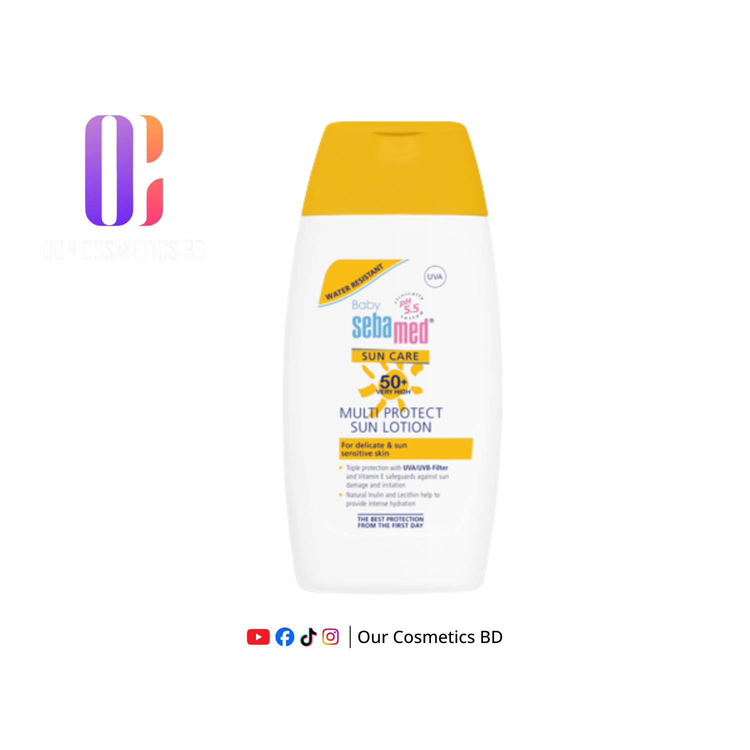 Sebamed Baby Very High Multi Protect Sun Lotion SPF 50+ 200ml