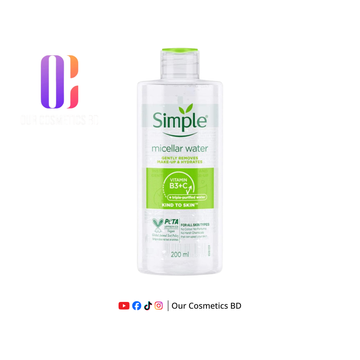 Simple Kind To Skin Micellar Cleansing Water 200ml