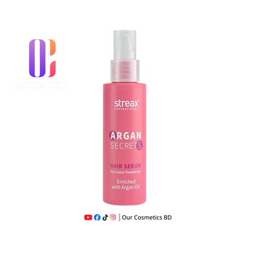 Streax Professional Argan Secrets Color Protect Hair Serum 100 ml