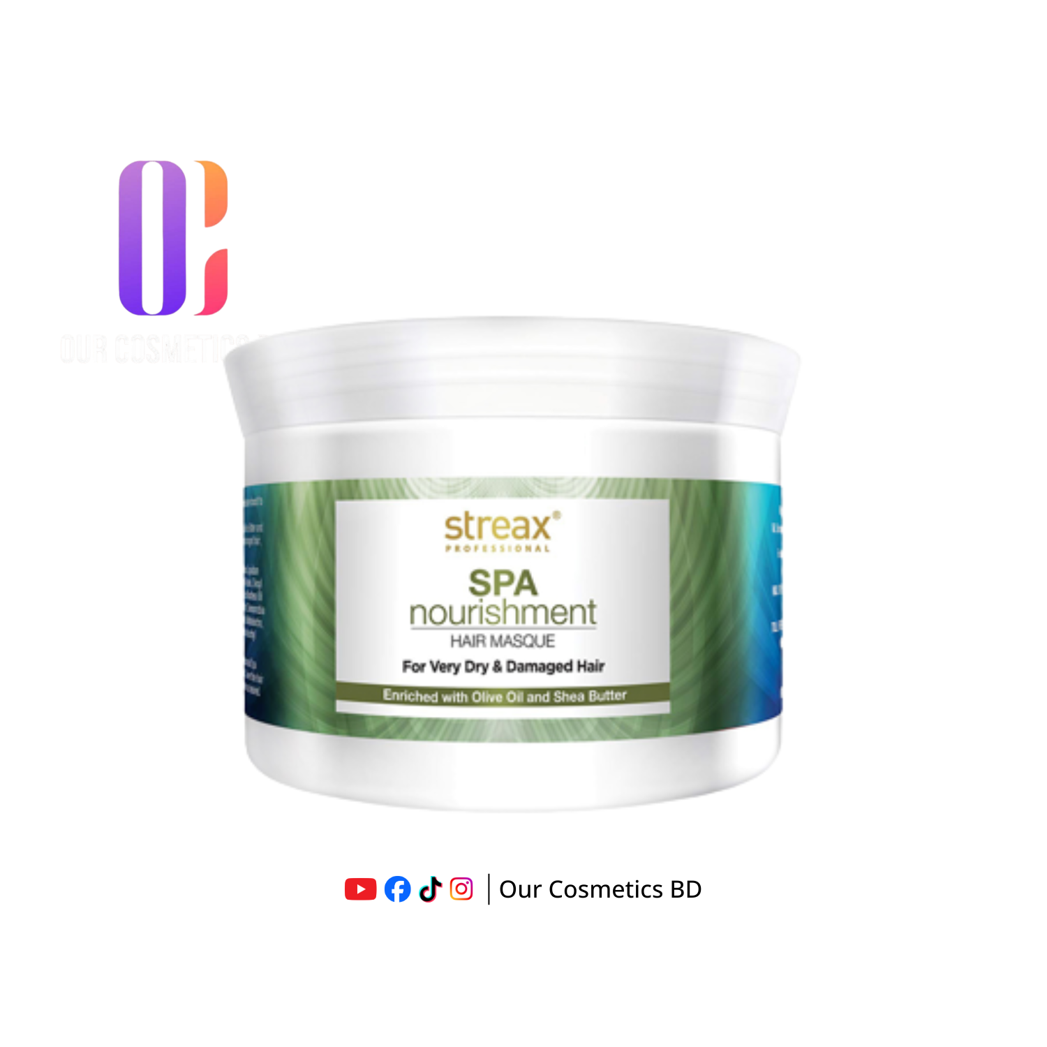 Streax Professional Spa Nourishment Hair Mask 500g