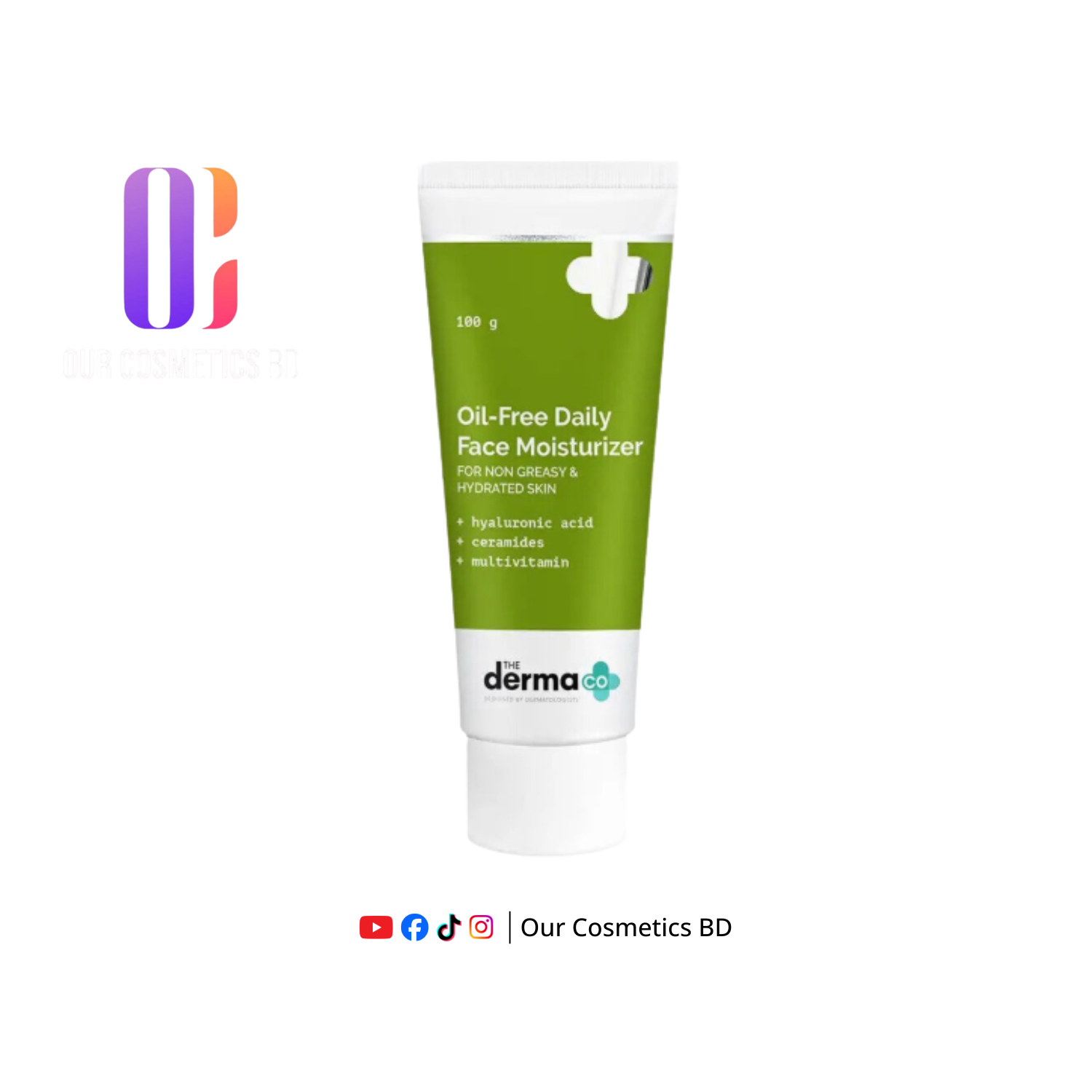 The Derma Co Oil-Free Daily Face Moisturizer 100g