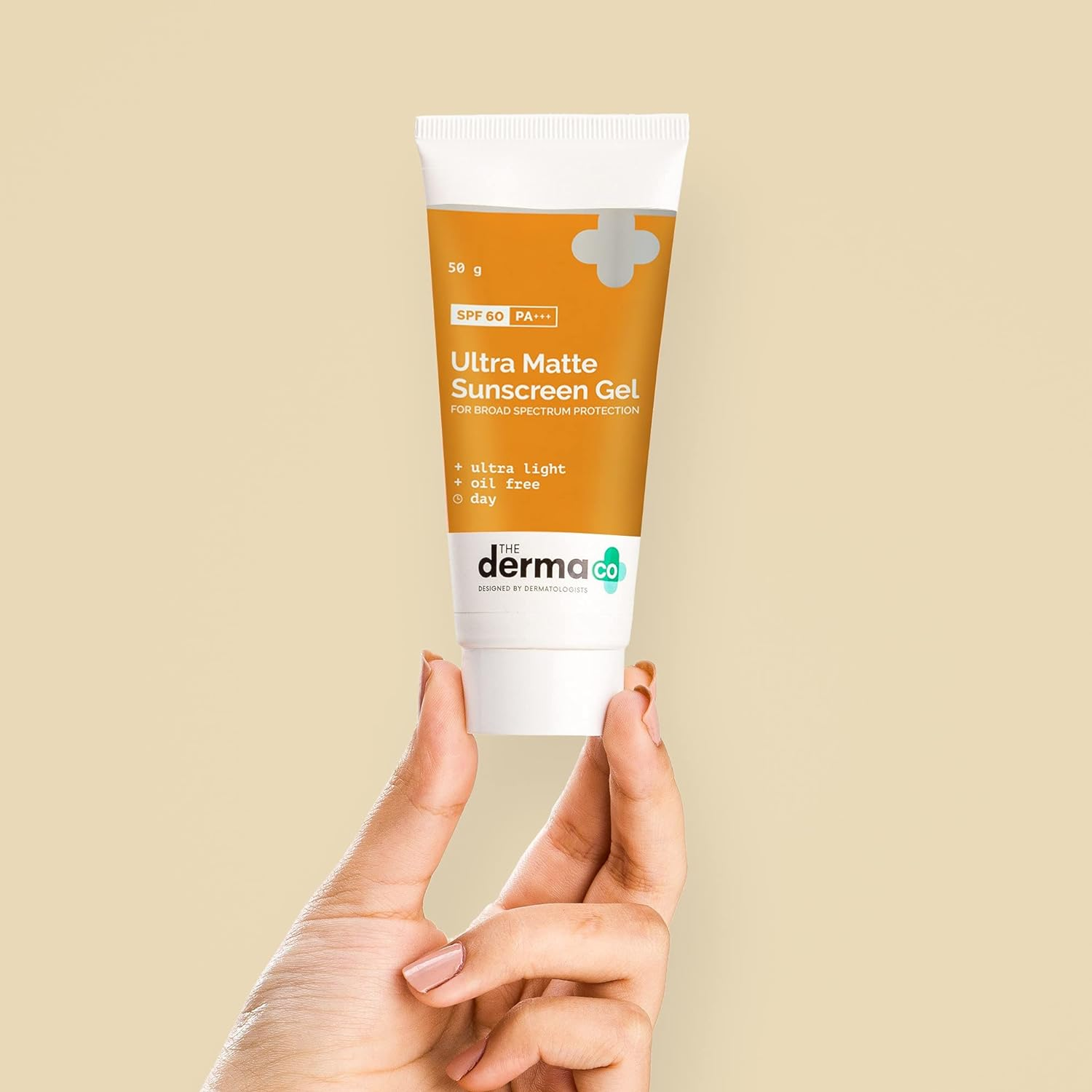 The Derma Co Ultra Matte Sunscreen Gel SPF 60 P+++ 50g