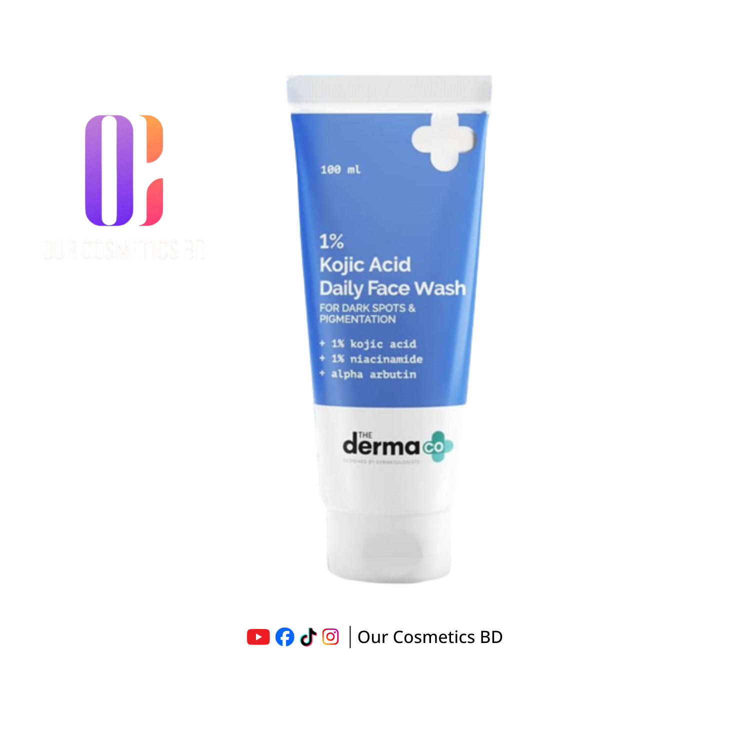 The Derma co.1% Kojic Acid Face Wash 100ml