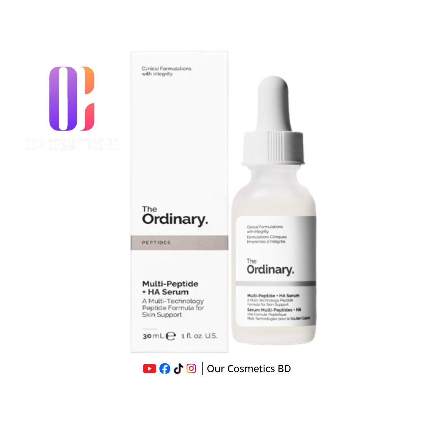 The ordinary Multi-Peptide + HA Serum ("Buffet") 30ml