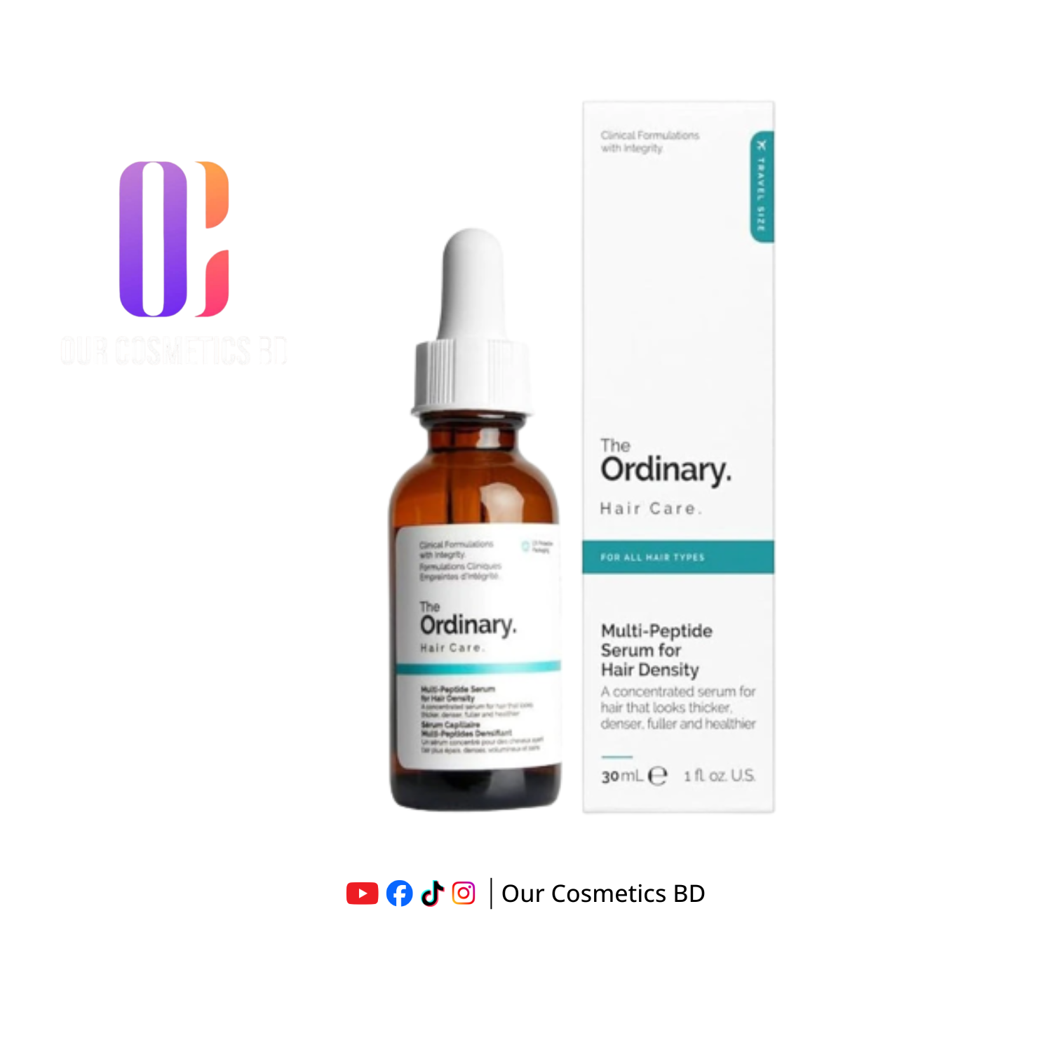 The ordinary Multi-Peptide Serum for Hair Density 30ml