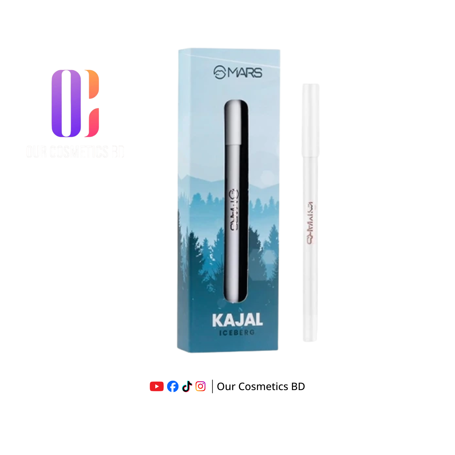 Mars Won't Smudge Won't Budge Smooth Glide Kajal