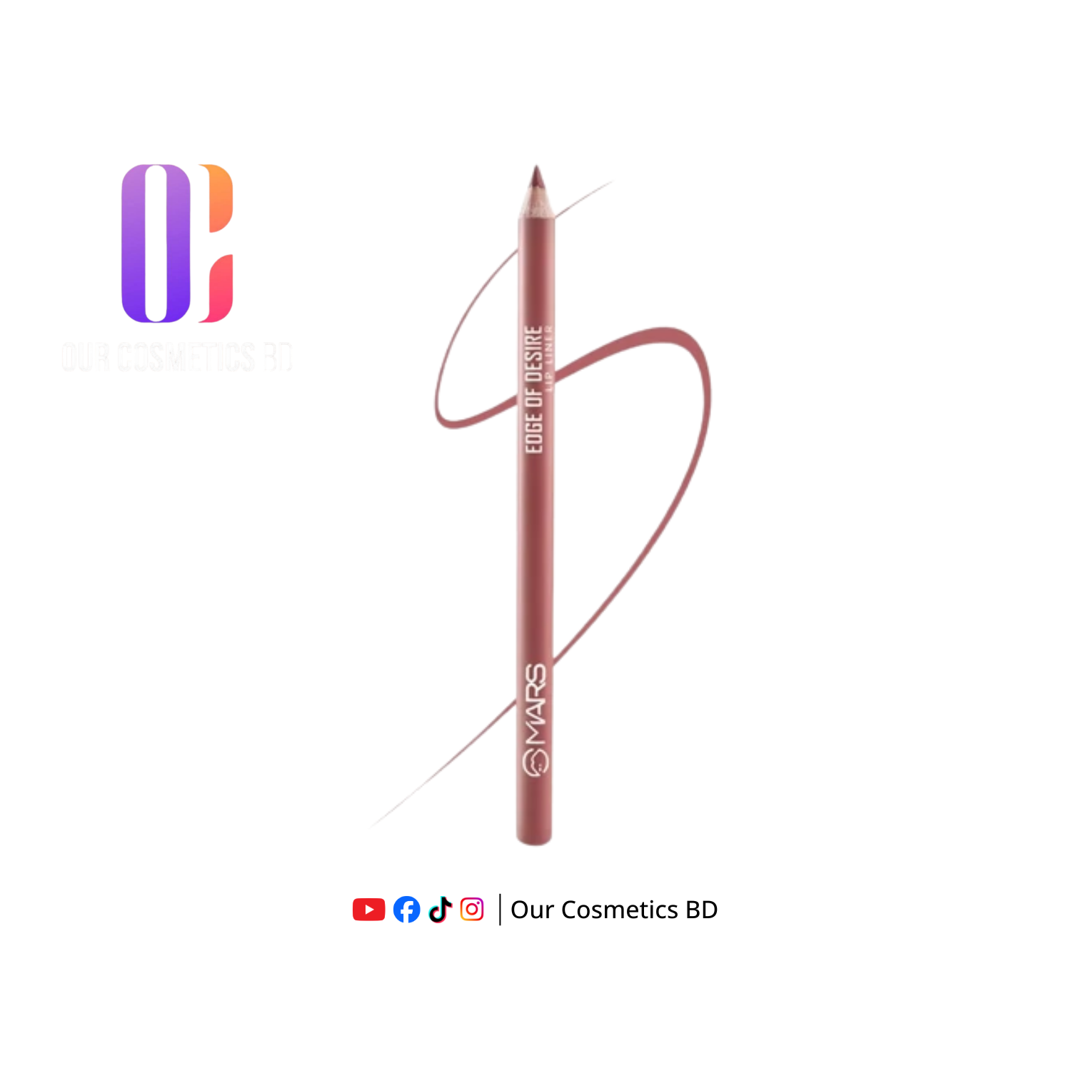Mars Edge of Desire Lip Liner Pencil