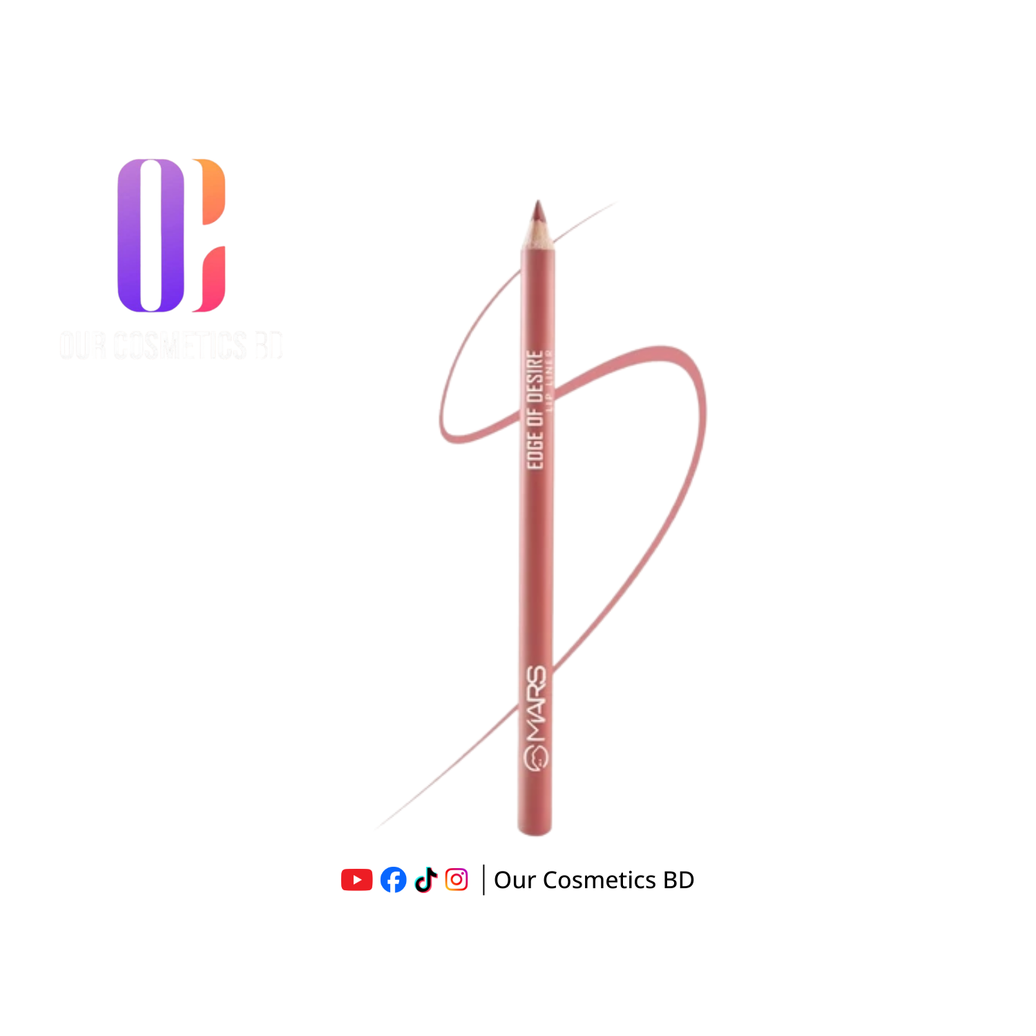 Mars Edge of Desire Lip Liner Pencil