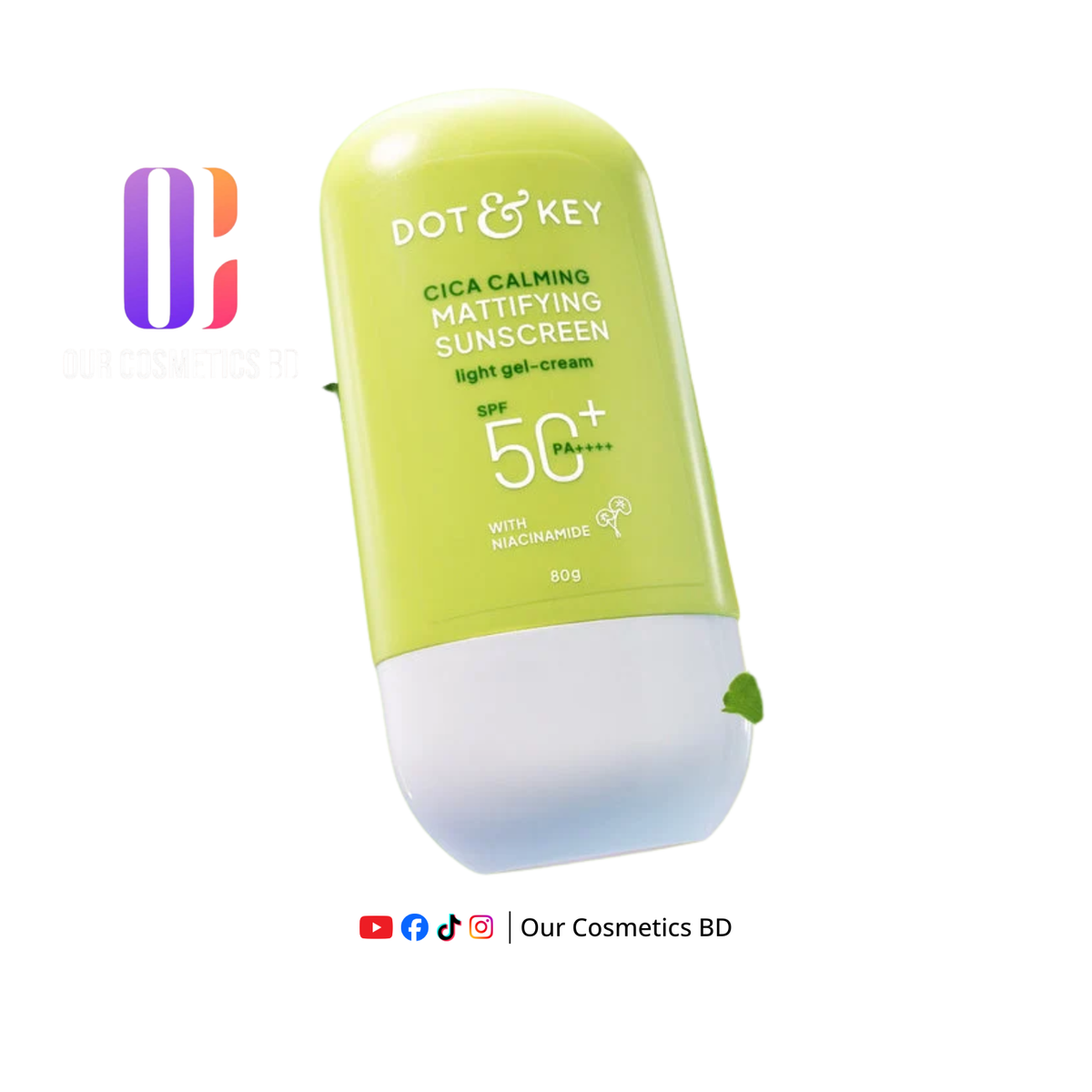 Dot & Key CICA Calming Mattifying Sunscreen SPF 50 PA++++