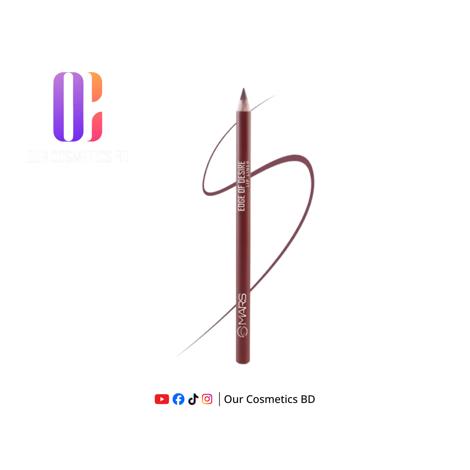 Mars Edge of Desire Lip Liner Pencil