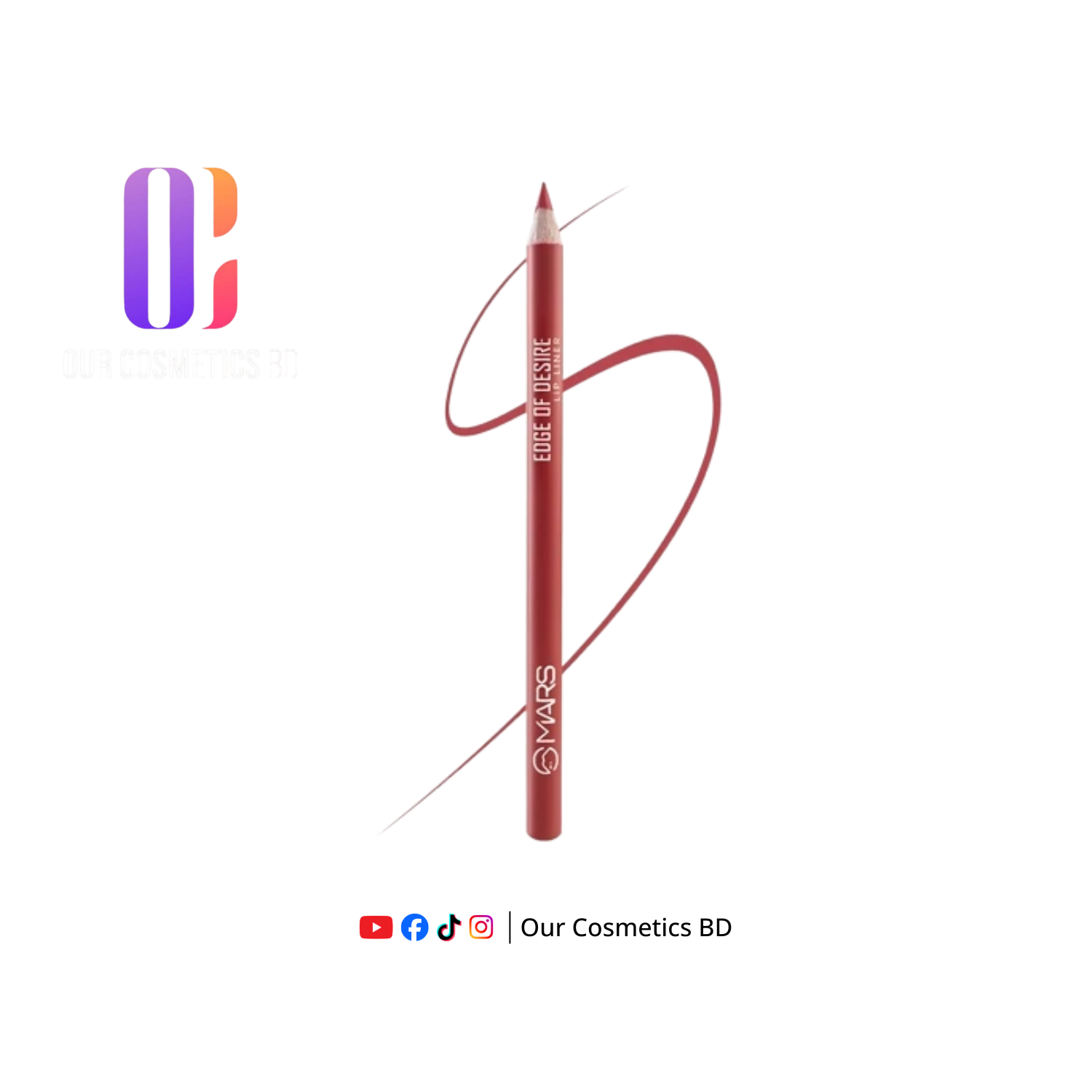 Mars Edge of Desire Lip Liner Pencil